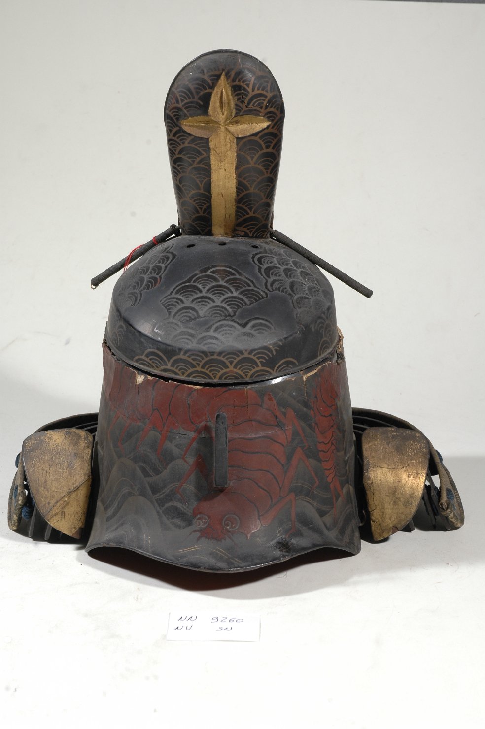 motivo decorativo zoomorfo (elmo, opera isolata) - ambito giapponese (secc. XVII/ XIX)