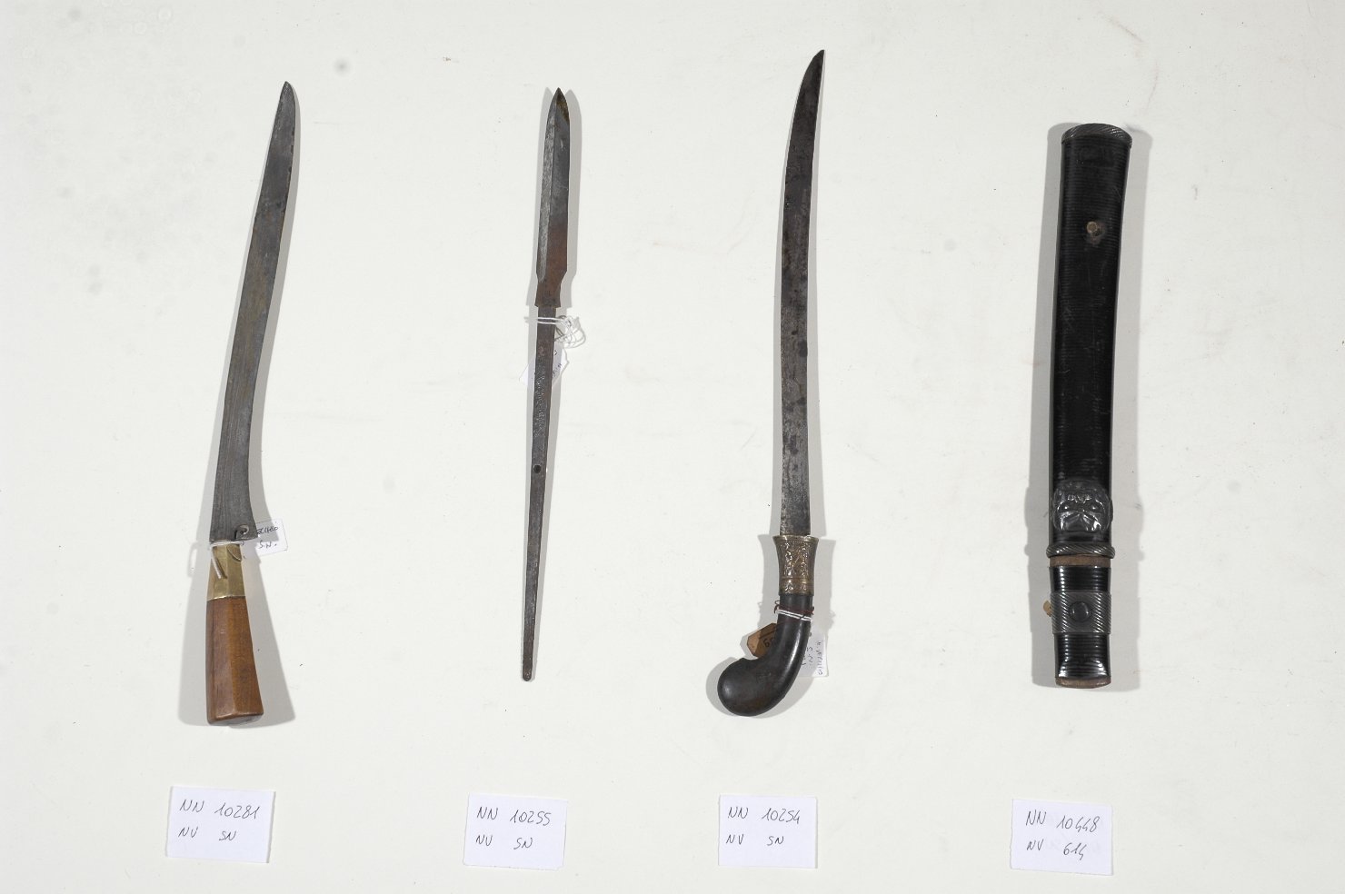 punta di alabarda, opera isolata - ambito giapponese (secc. XVII/ XIX)