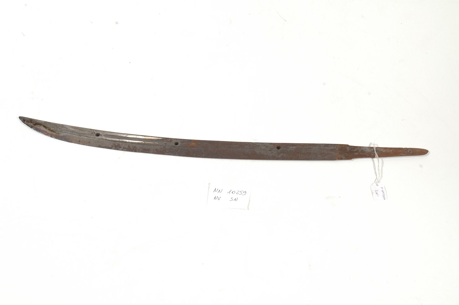 motivi decorativi geometrici (spada, opera isolata) - ambito Asia sud-orientale (secc. XVII/ XIX)