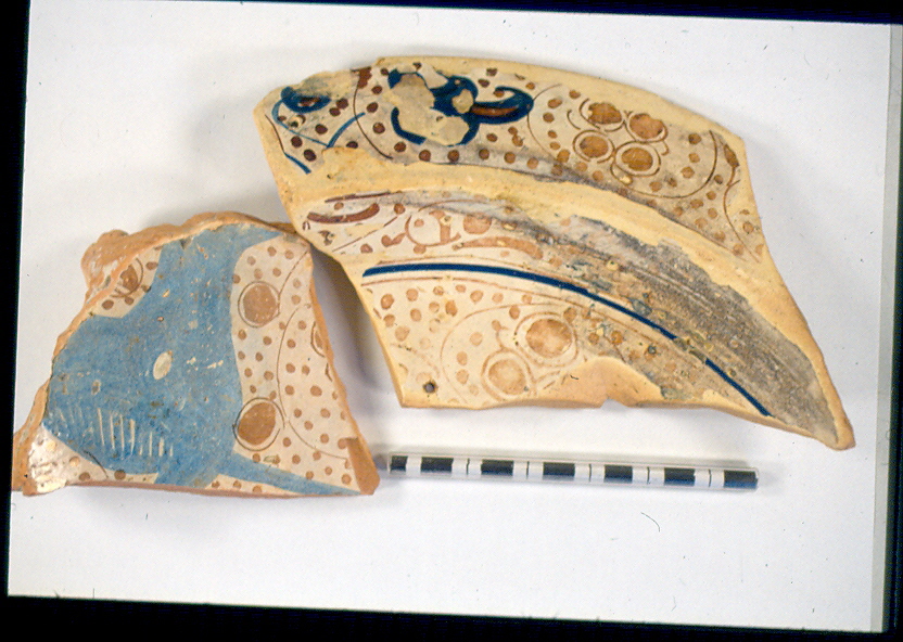 piatto, frammento - ambito veneto (sec. XV)