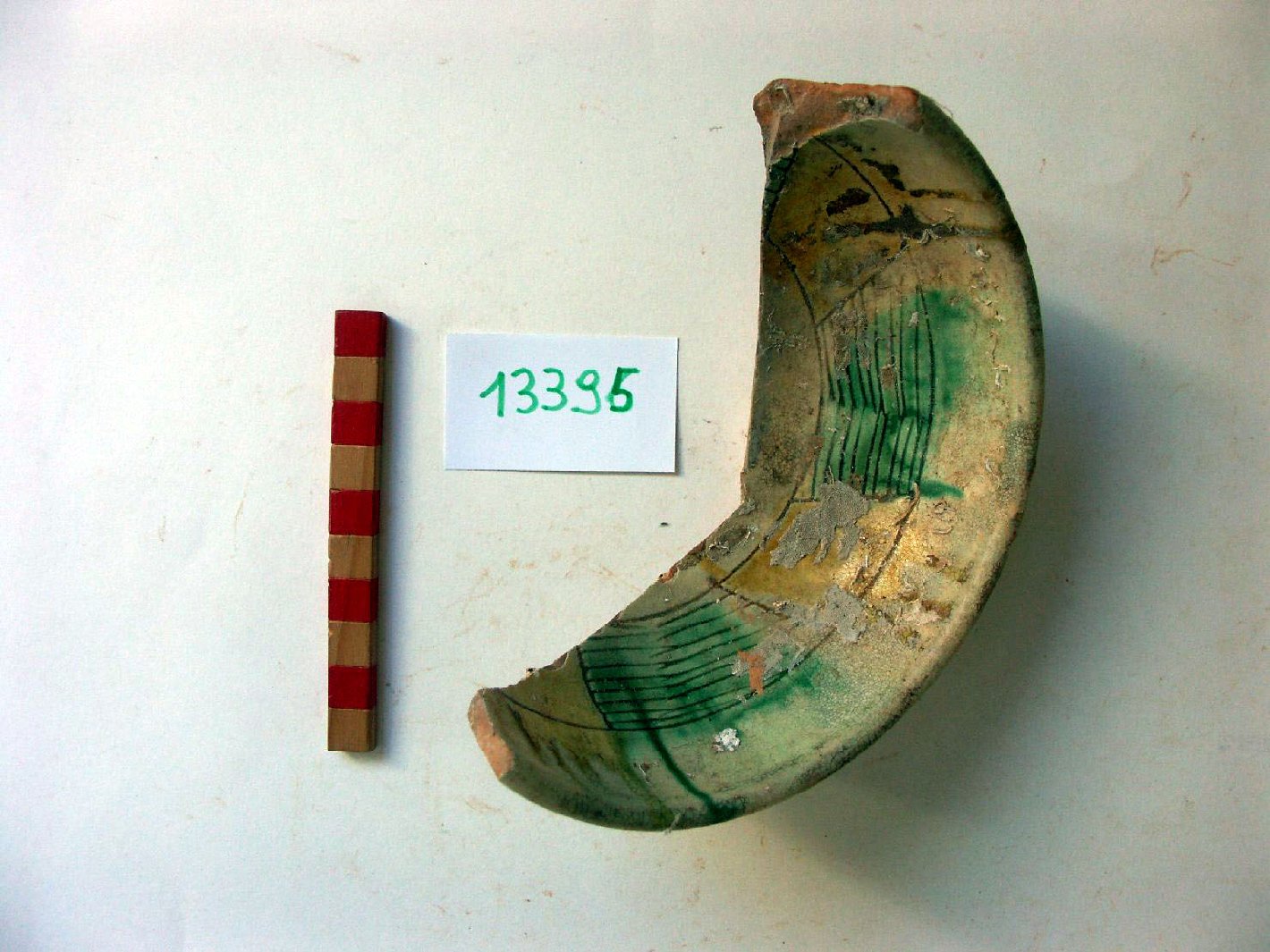 scodella, frammento - ambito veneto (sec. XV)