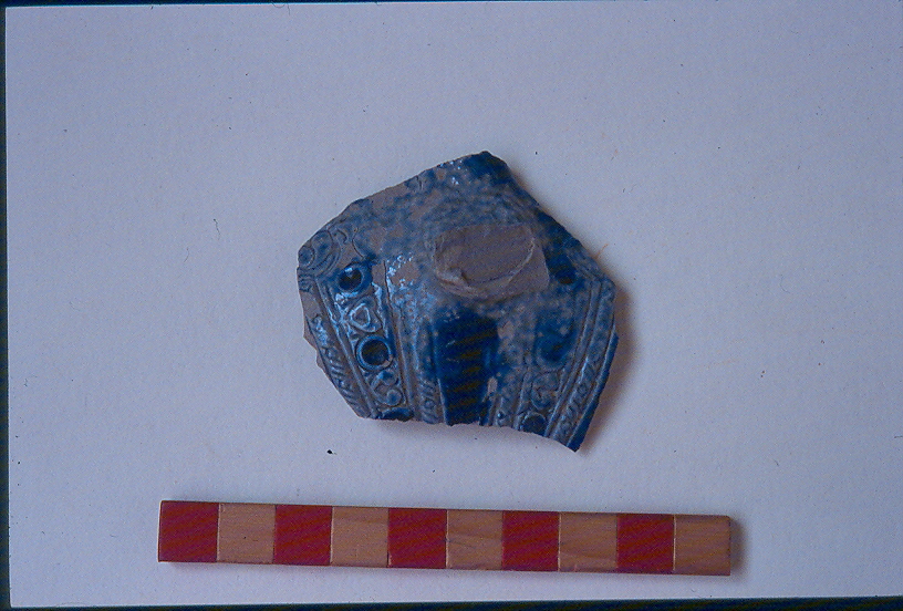 ciotola, frammento - ambito tedesco (sec. XVII)