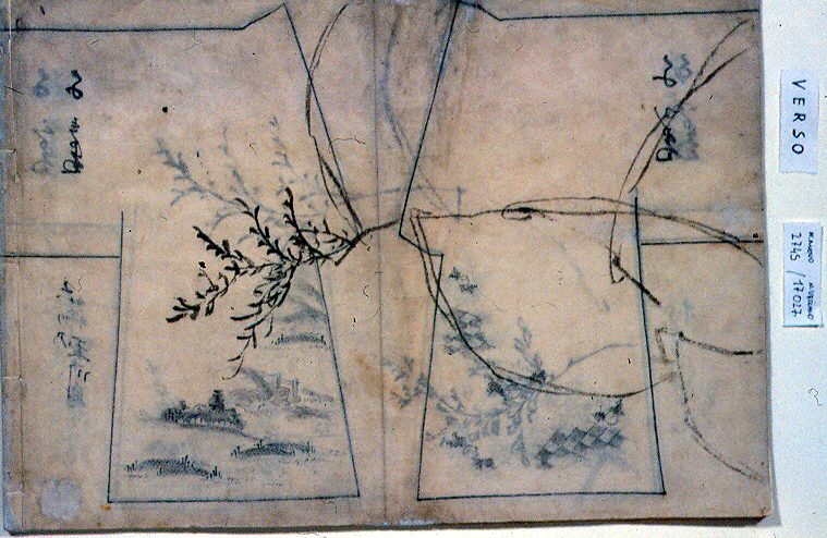 modelli per kimono (album) - ambito giapponese (seconda metà sec. XIX)
