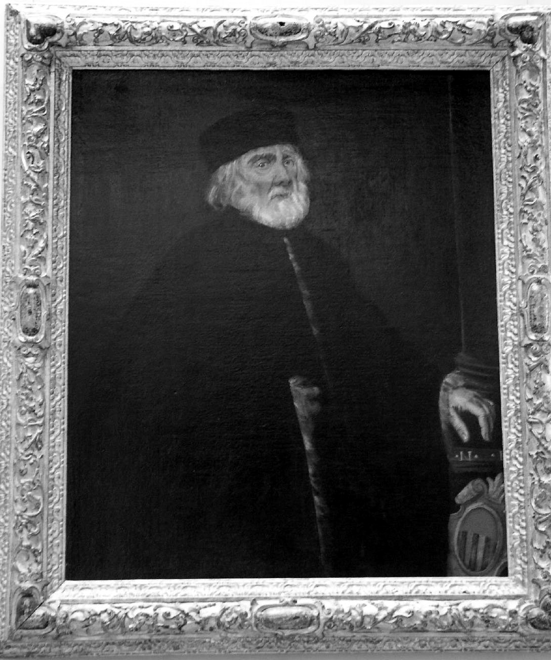 ritratto d'uomo (dipinto, opera isolata) di Robusti Jacopo detto Tintoretto (bottega) (sec. XVI)