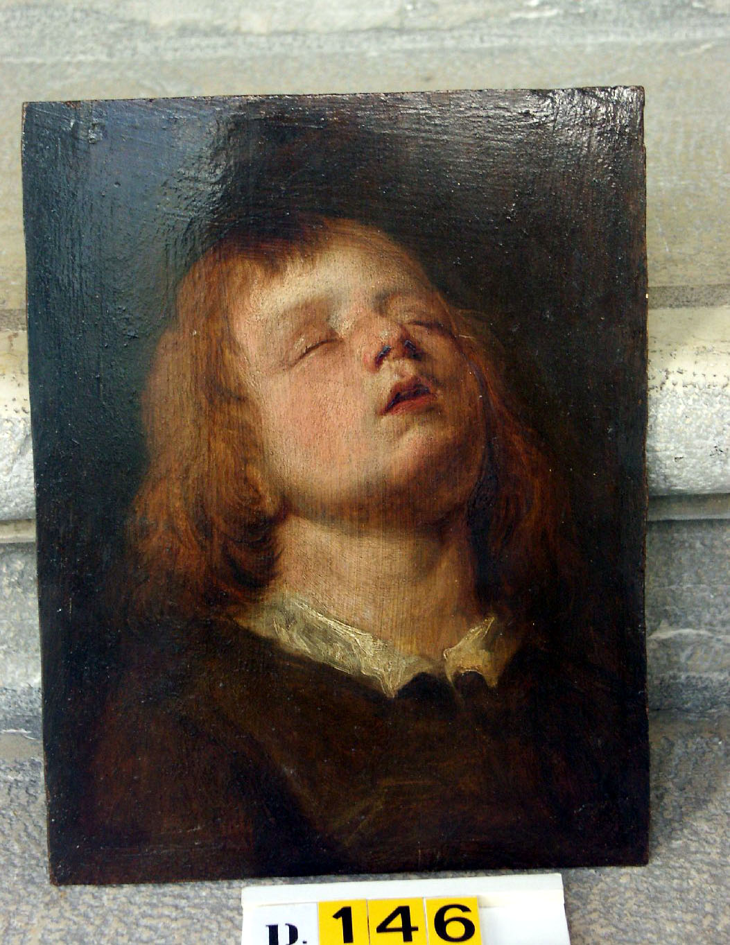 ritratto di bambino (dipinto, opera isolata) di Van Dyck Anton (maniera) (secc. XVI/ XVII)