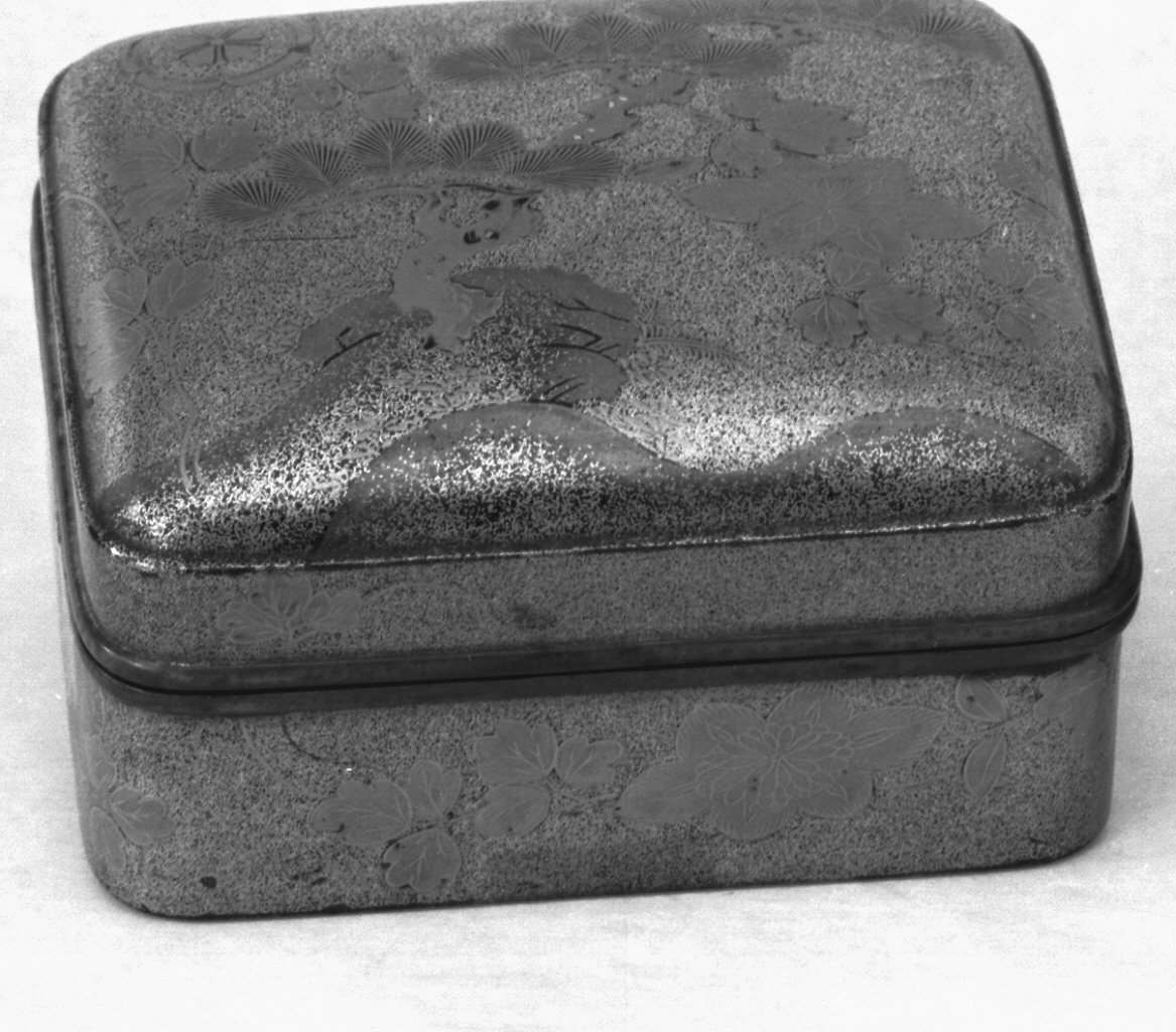 motivi decorativi (scatola, opera isolata) - ambito giapponese (secc. XVII/ XIX)