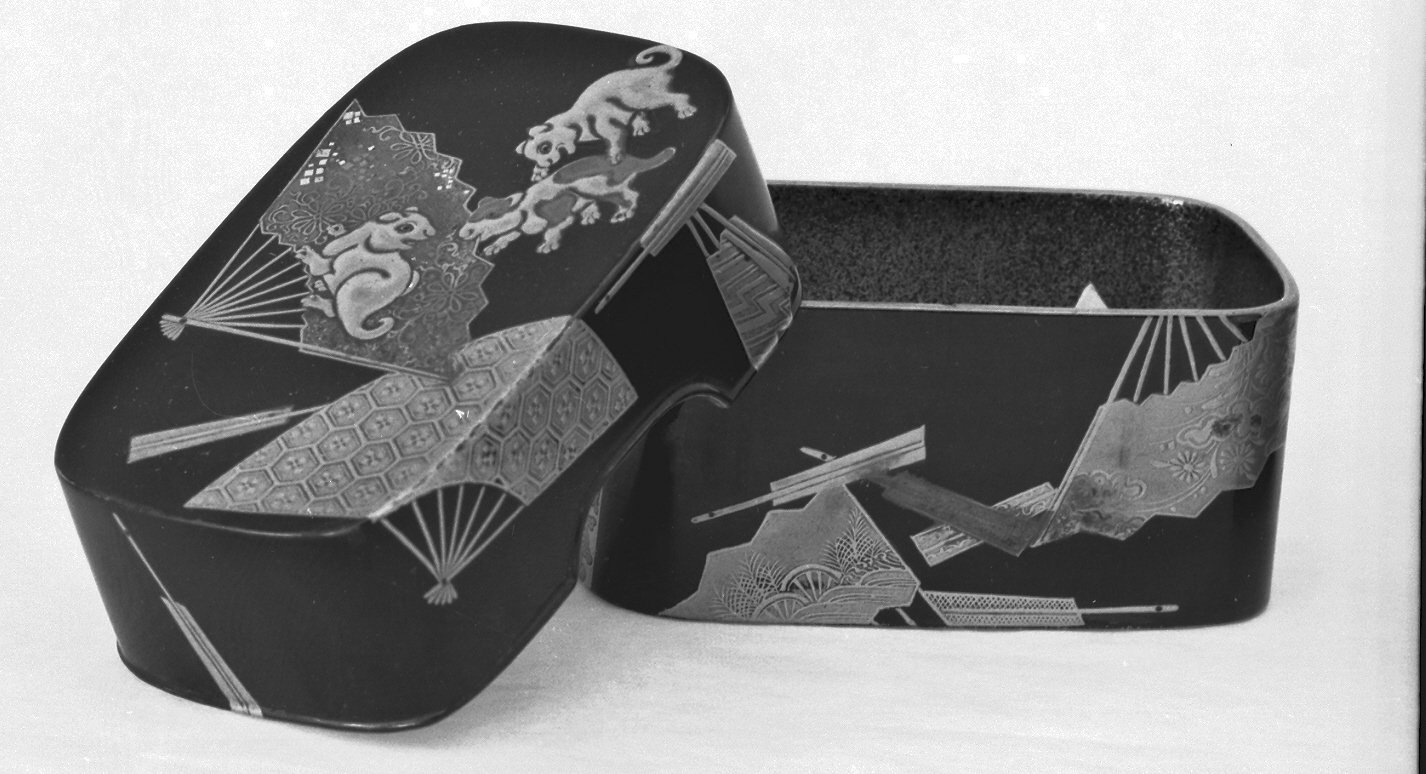 motivi decorativi (scatola, opera isolata) - ambito giapponese (secc. XVII/ XIX)