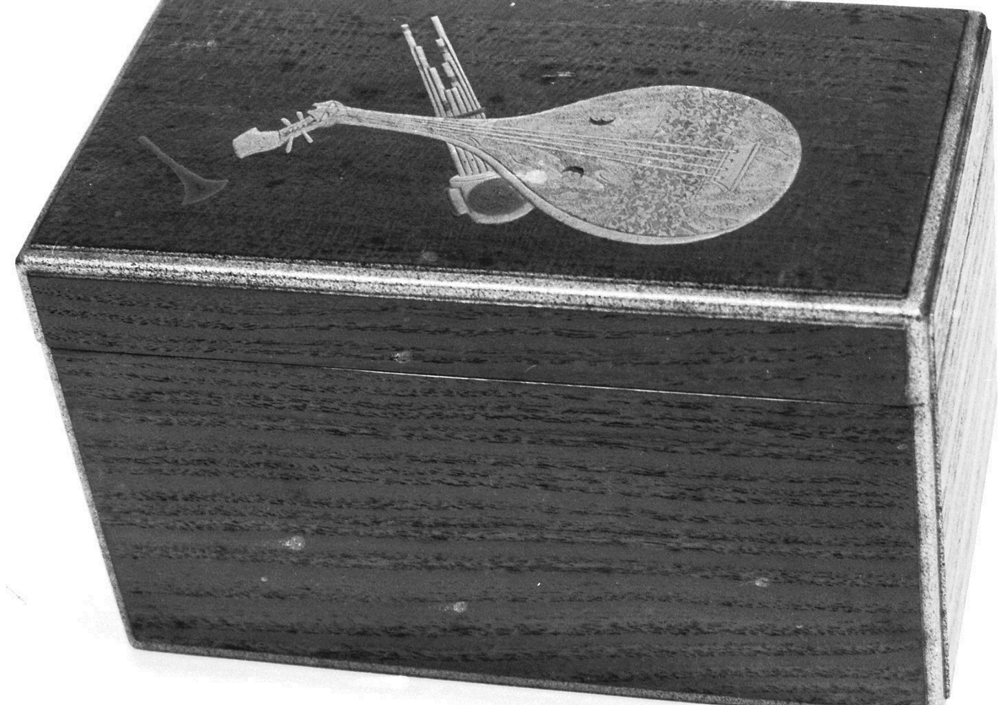 motivi decorativi (scatola, opera isolata) - ambito giapponese (secc. XVII/ XIX)