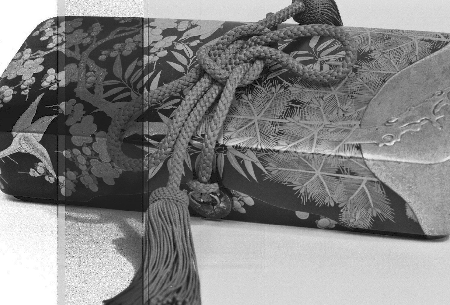 motivi decorativi (servizio per scrivere, opera isolata) - ambito giapponese (secc. XVII/ XIX)