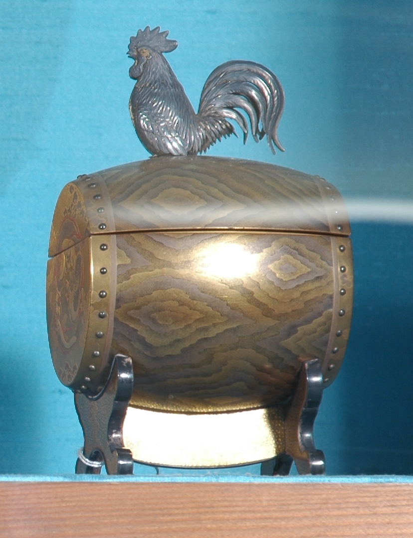 motivi decorativi (scatola, opera isolata) - ambito giapponese (secc. XVII/ XIX)