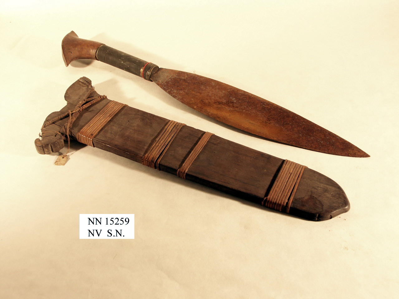 spada, opera isolata - produzione indonesiana (seconda metà sec. XIX)