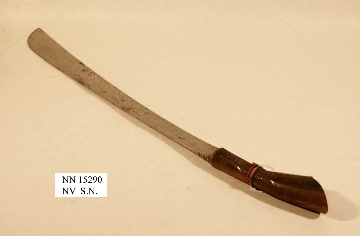 spada, opera isolata - produzione indonesiana (seconda metà sec. XIX)