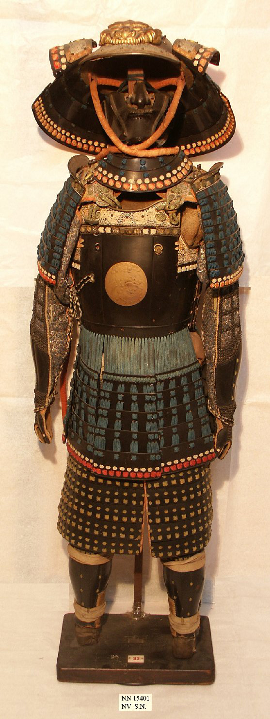 motivi decorativi (armatura, opera isolata) - ambito giapponese (secc. XVII/ XIX)