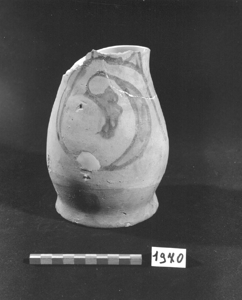 iscrizione (boccale, opera isolata) - produzione veneziana (secc. XIV/ XV)