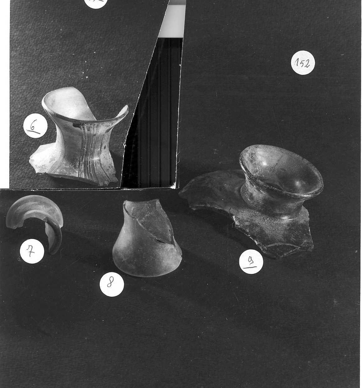 vaso, frammento - ambito veneto (secc. XV/ XVI)