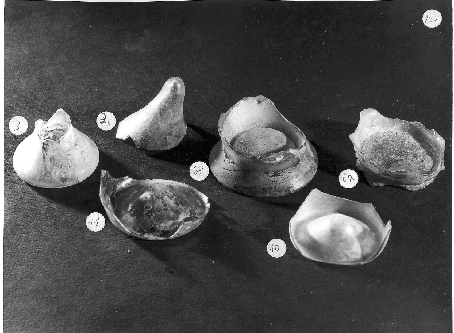 vaso, frammento - ambito veneto (secc. XV/ XVI)