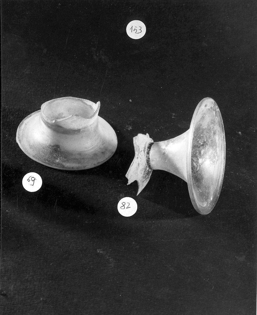 vaso, frammento - ambito veneto (secc. XV/ XVI)