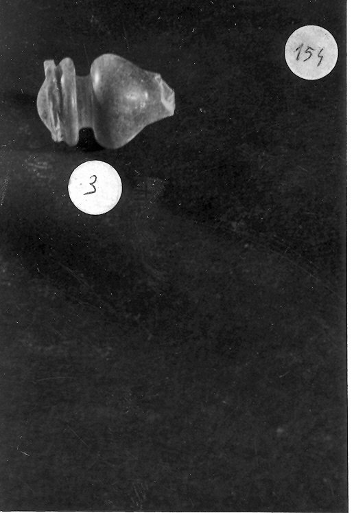 bicchiere, frammento - ambito veneto (secc. XV/ XVI)