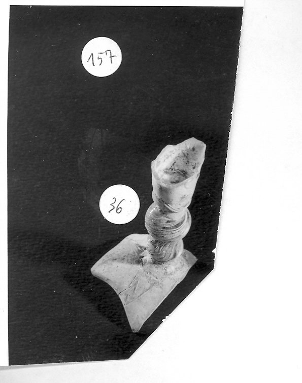 calice, frammento - ambito veneto (secc. XV/ XVI)