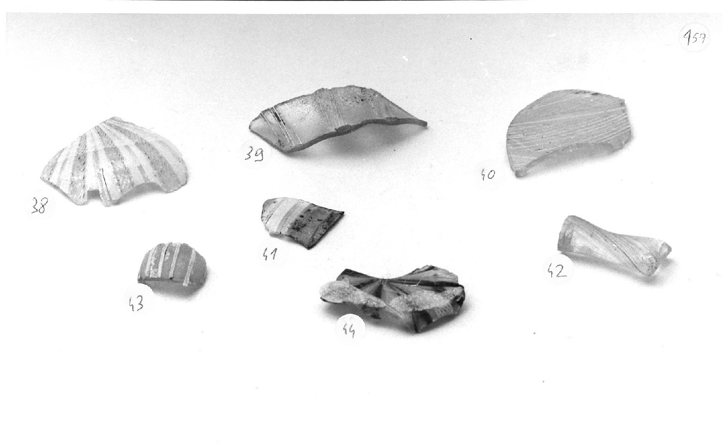 calice, frammento - ambito veneto (secc. XV/ XVI)