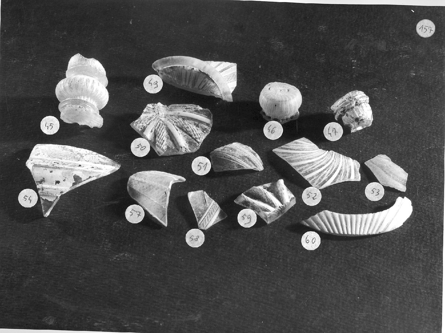 vaso, frammento - ambito veneto (secc. XV/ XVI)