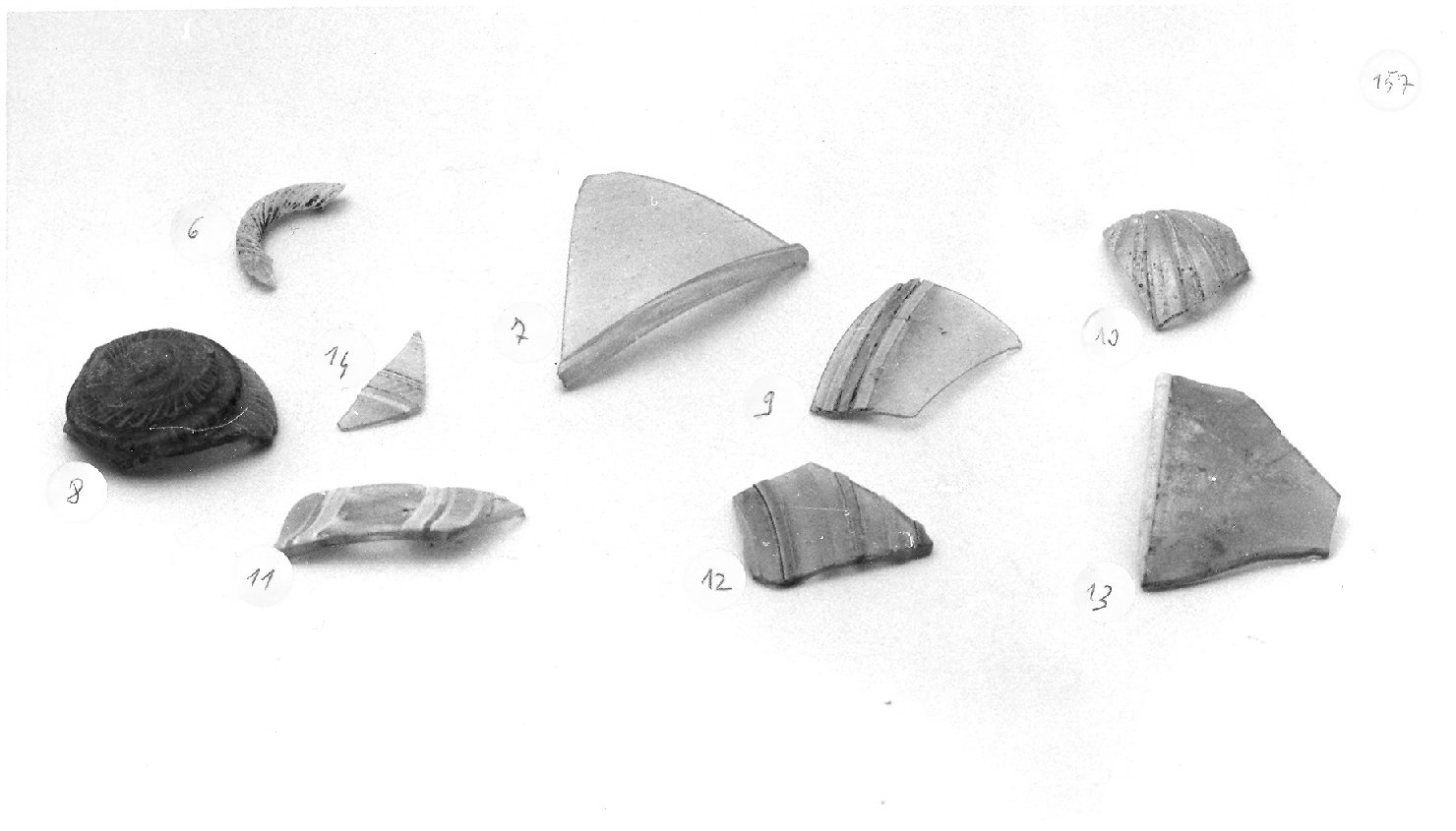 vaso, frammento - ambito veneto (secc. XV/ XVI)