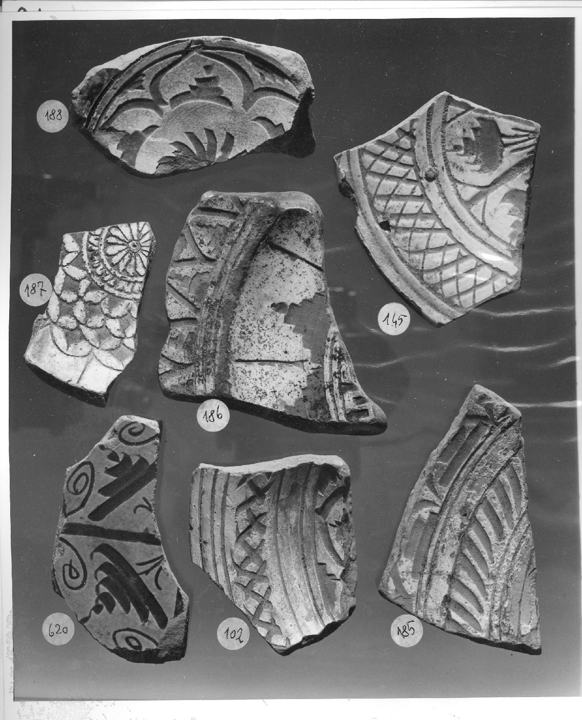 piatto, frammento - ambito veneto (secc. XV/ XVI)