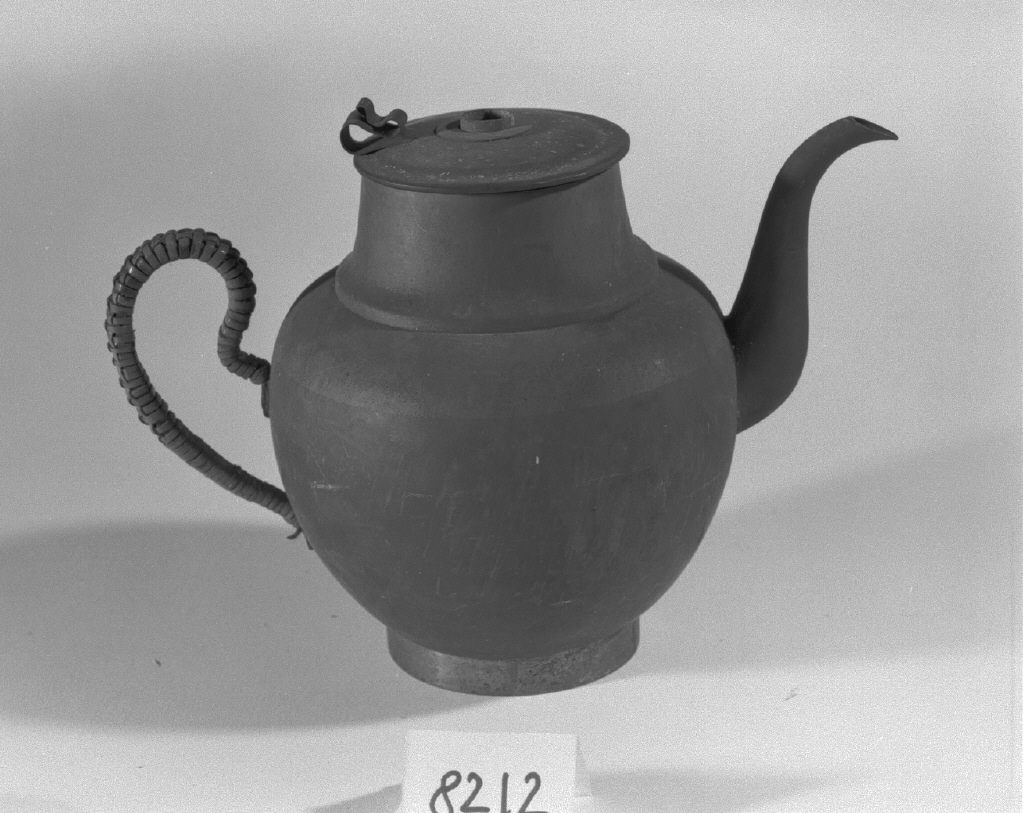 motivo decorativo geometrico (bollitore, opera isolata) - ambito giapponese (secc. XVII/ XIX)