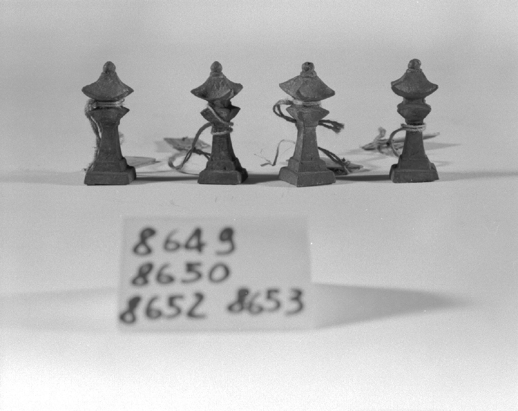 modello architettonico (scultura, elemento d'insieme) - ambito giapponese (secc. XVII/ XIX)