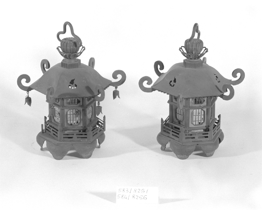 lanterna, pendant - ambito giapponese (secc. XVII/ XIX)