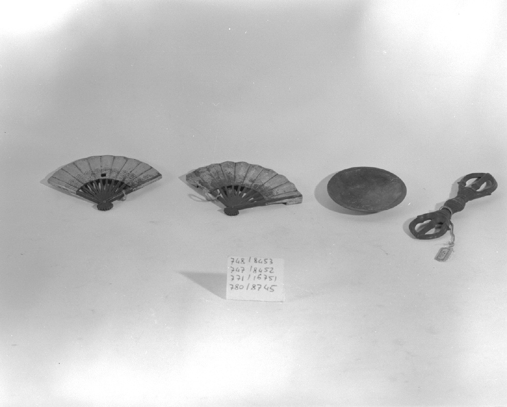 ventaglio, pendant - ambito giapponese (secc. XVII/ XIX)