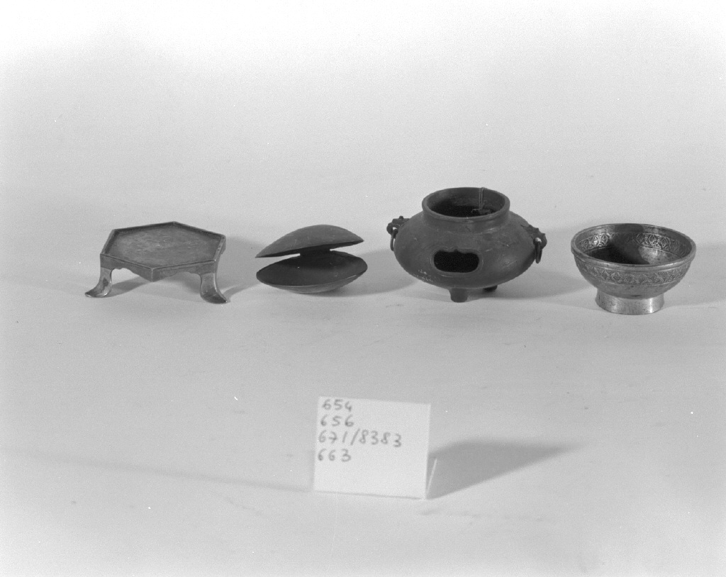 braciere, opera isolata - ambito giapponese (secc. XVII/ XIX)