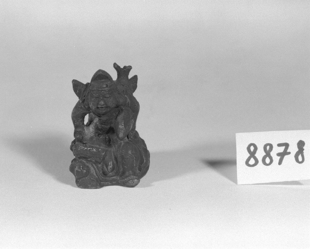 divinità orientale (statuetta, opera isolata) - ambito giapponese (secc. XVII/ XIX)