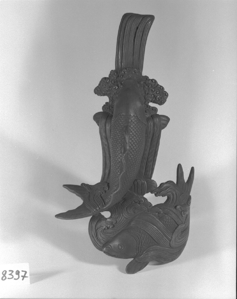 pesce (decorazione, opera isolata) - ambito giapponese (secc. XVII/ XIX)