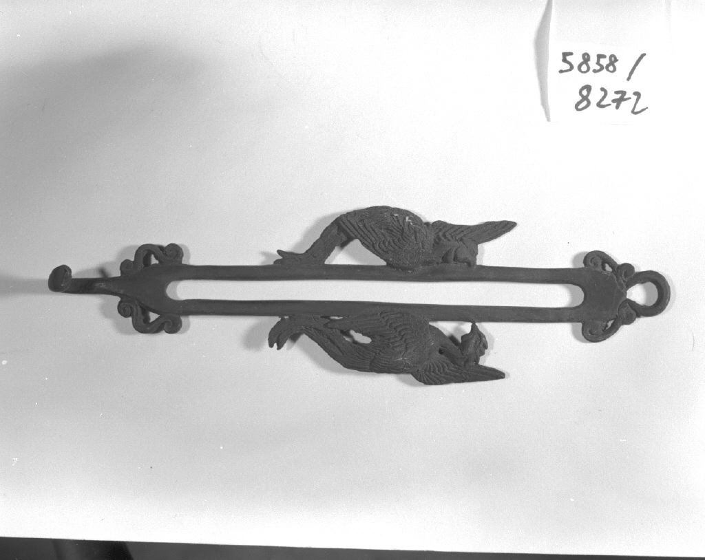 animali fantastici (decorazione, opera isolata) - ambito giapponese (secc. XVII/ XIX)