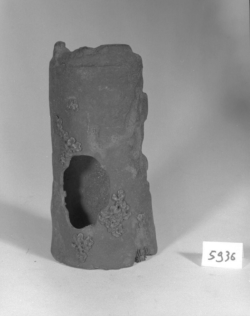 motivi decorativi vegetali (bruciaprofumi, opera isolata) - ambito giapponese (secc. XVII/ XIX)