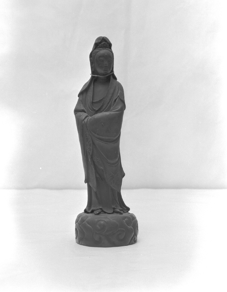 Beten dea delle arti bellezza e musica, divinità orientale (statuetta, opera isolata) - ambito giapponese (secc. XVII/ XIX)