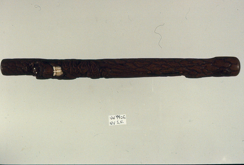 demoni (pipa, opera isolata) - ambito giapponese (secc. XVII/ XIX)