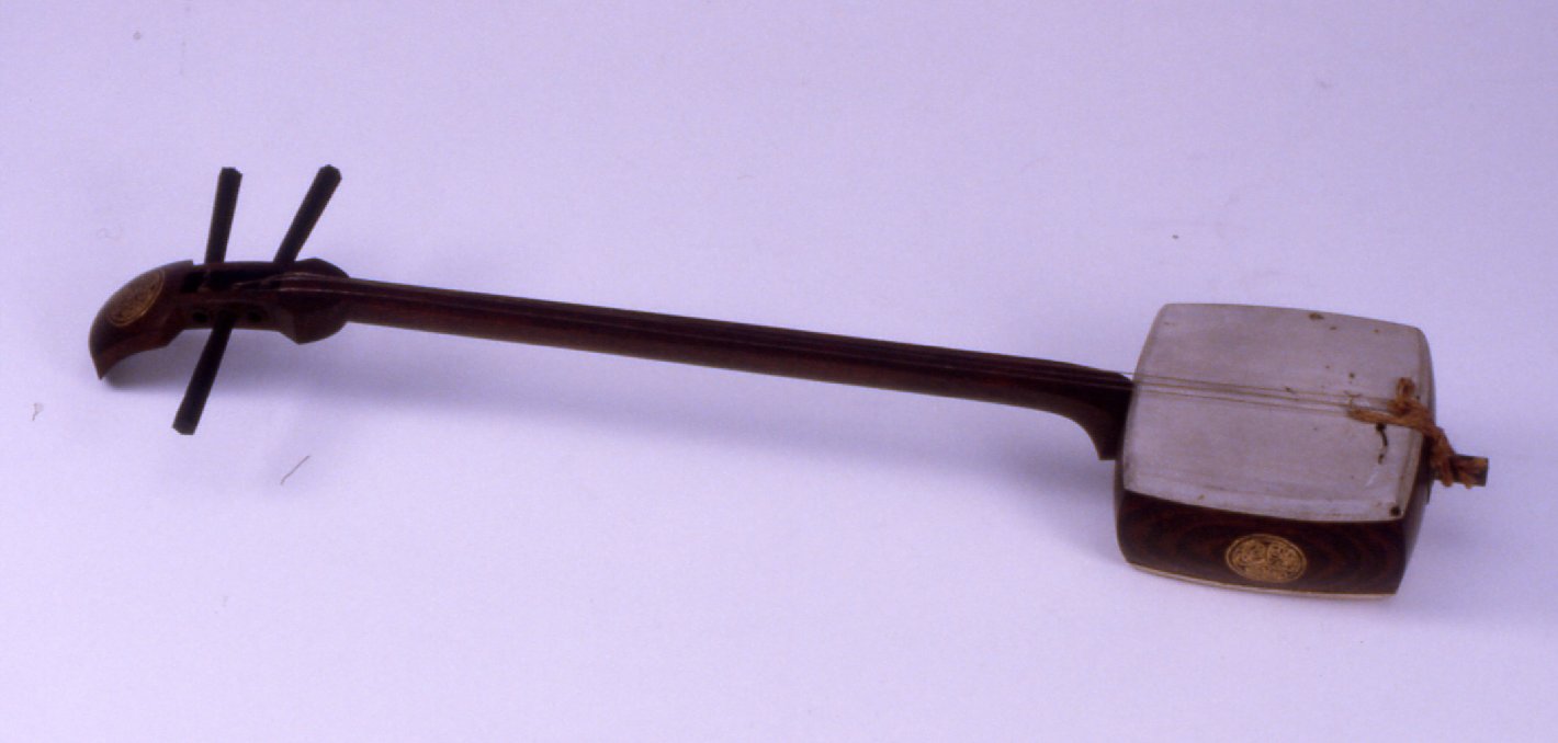 motivi decorativi (liuto, opera isolata) - ambito giapponese (secc. XVII/ XIX)