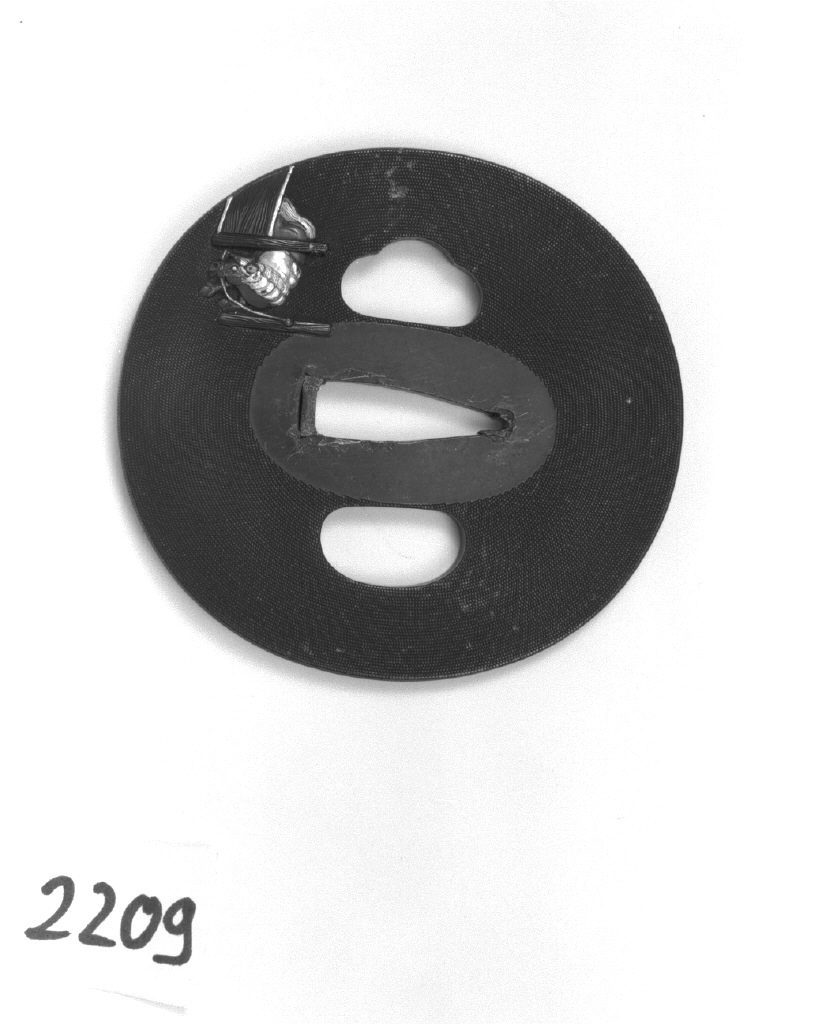 cavallo (placchetta di spada, elemento d'insieme) di Goto Etsujo (fine/inizio secc. XVII/ XVIII)