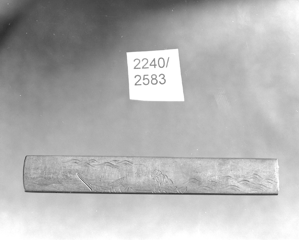 elementi decorativi (impugnatura di arma bianca, opera isolata) di Masayuki (secc. XVI/ XIX)