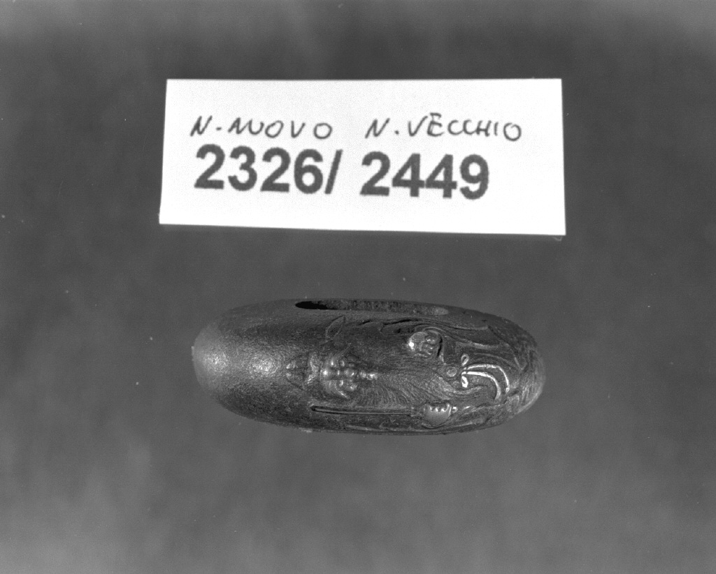 elementi decorativi (kurikata, opera isolata) - ambito giapponese (secc. XVI/ XIX)