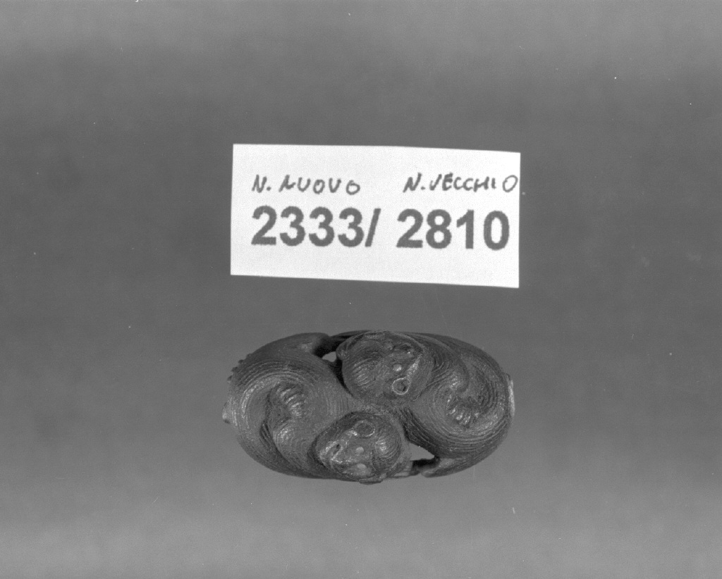 elementi decorativi (kurikata, opera isolata) - ambito giapponese (secc. XVI/ XIX)