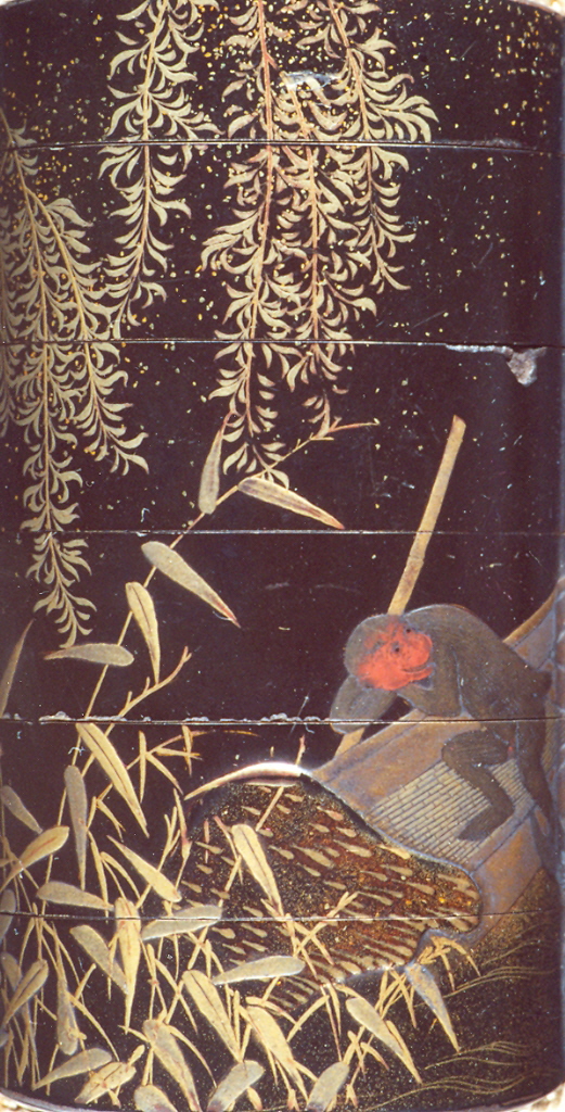 animali (inro, opera isolata) - ambito giapponese (secc. XVII/ XIX)