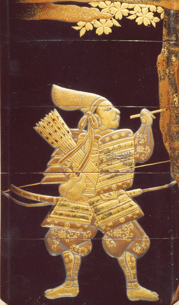 figura (inro, opera isolata) - ambito giapponese (secc. XVII/ XIX)