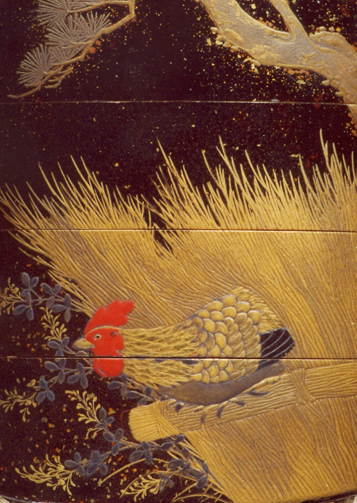 paesaggio con animali (inro, opera isolata) - ambito giapponese (secc. XVII/ XIX)