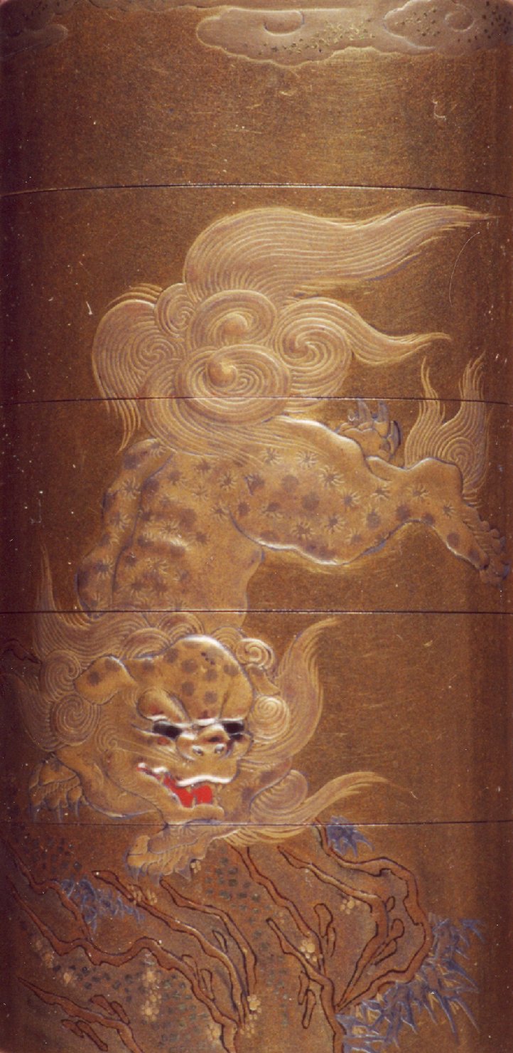 animali (inro, opera isolata) - ambito giapponese (secc. XVII/ XIX)