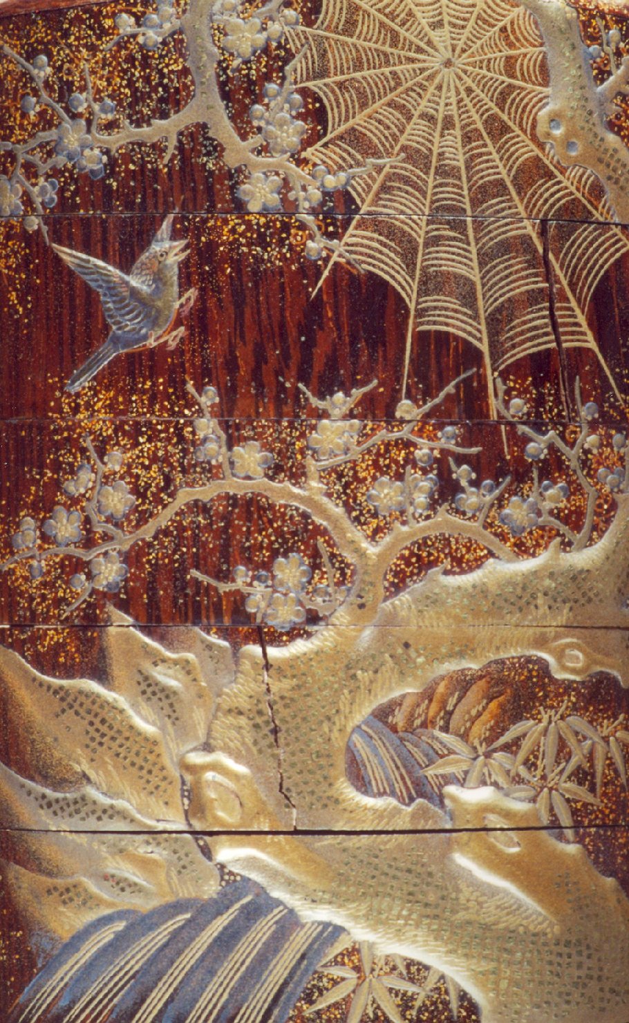 paesaggio con animali (inro, opera isolata) - ambito giapponese (secc. XVII/ XIX)