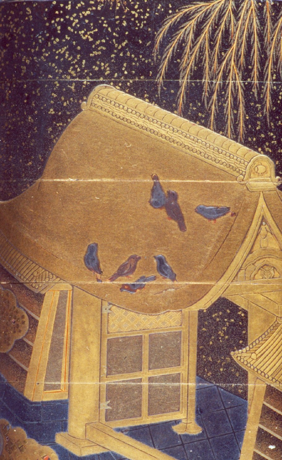 paesaggio con animali (inro, opera isolata) - ambito giapponese (secc. XVII/ XIX)