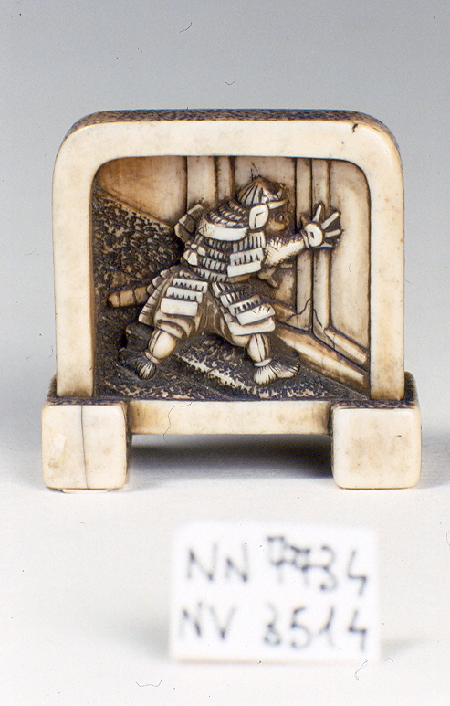 motivi decorativi (fermaglio, elemento d'insieme) - ambito giapponese (prima metà sec. XIX)